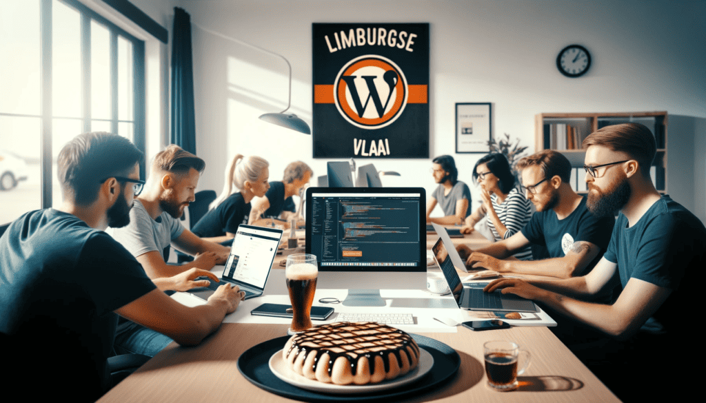 Wordpress specialisten eten Limburgse vlaai en Maastricht bier.